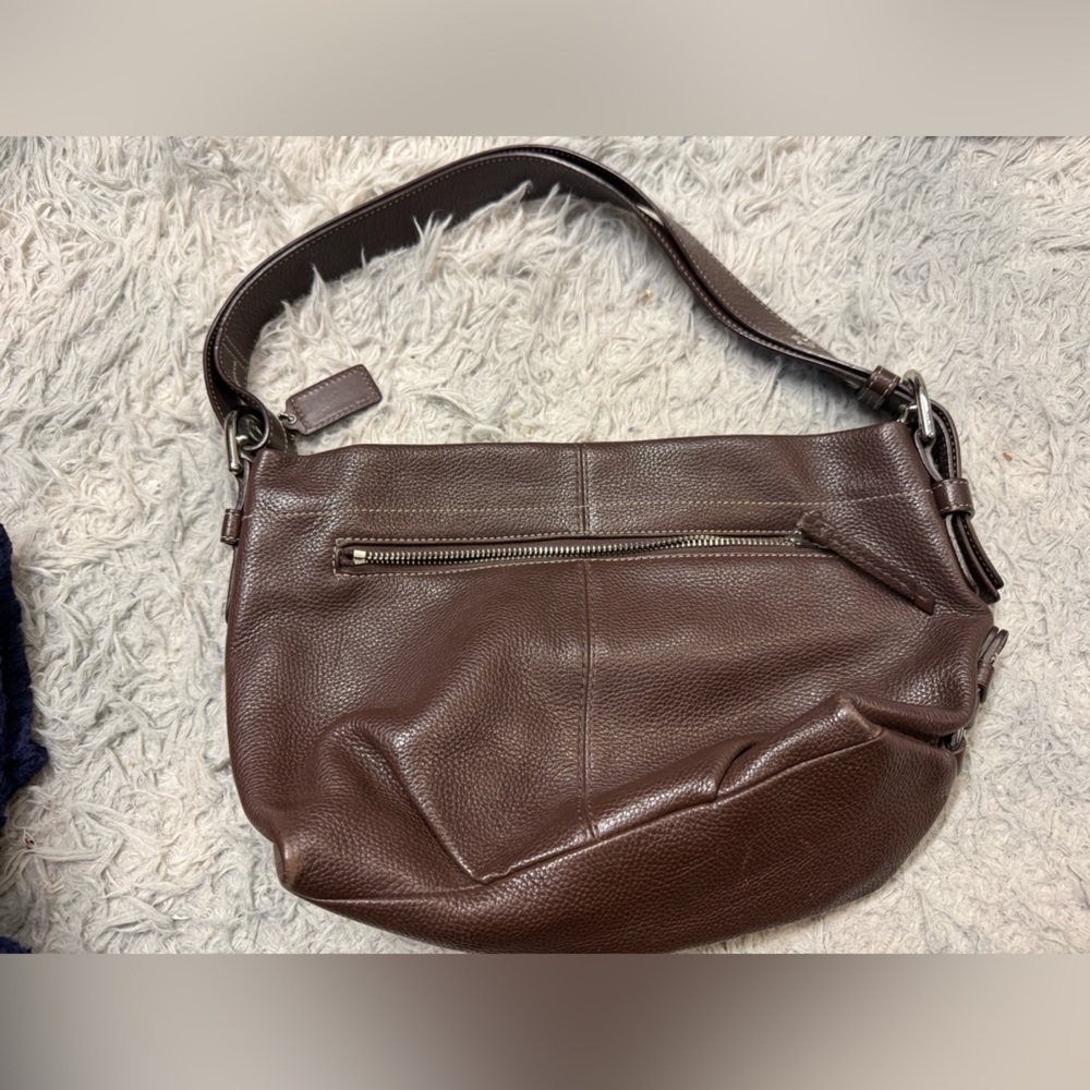 Coach Brown Leather Bag - Picture 6 of 7